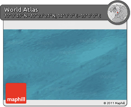 Satellite 3D Map of the Area around 70° 13' 33" N, 14° 31' 30" E