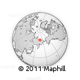 Outline Map of the Area around 70° 13' 33" N, 164° 58' 29" E, rectangular outline