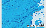 Political Map of the area around 70° 13' 33" N, 24° 43' 30" E