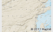 Shaded Relief Map of the area around 70° 13' 33" N, 24° 43' 30" E