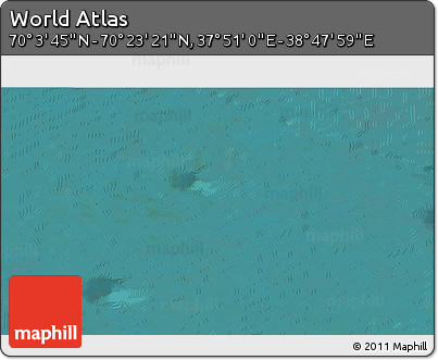 Satellite 3D Map of the Area around 70° 13' 33" N, 38° 19' 30" E