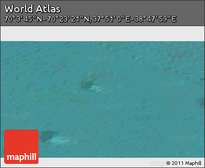 Satellite 3D Map of the Area around 70° 13' 33" N, 38° 19' 30" E