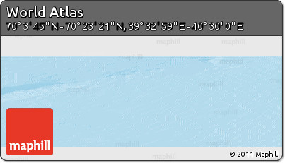 Physical Panoramic Map of the Area around 70° 13' 33" N, 40° 1' 29" E