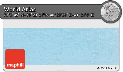 Physical Panoramic Map of the Area around 70° 13' 33" N, 40° 52' 30" E
