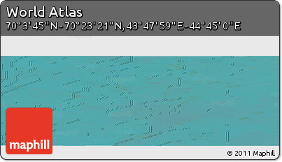 Satellite Panoramic Map of the Area around 70° 13' 33" N, 44° 16' 29" E