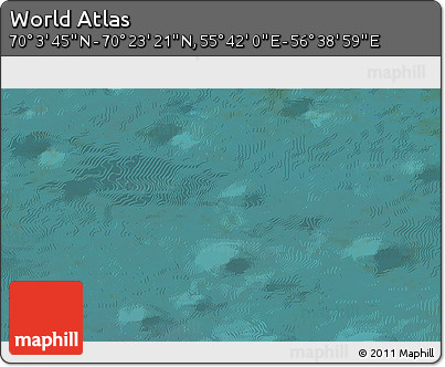 Satellite 3D Map of the Area around 70° 13' 33" N, 56° 10' 29" E