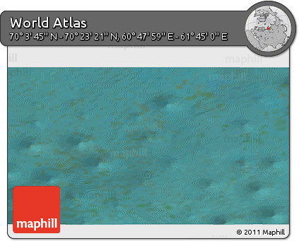 Satellite 3D Map of the Area around 70° 13' 33" N, 61° 16' 29" E