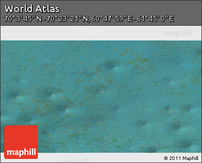 Satellite 3D Map of the Area around 70° 13' 33" N, 61° 16' 29" E