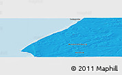 Political Panoramic Map of the area around 70° 13' 33" N, 74° 1' 30" E
