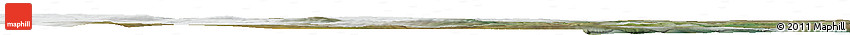 Satellite Horizon Map of the Area around 70° 13' 33" N, 83° 13' 29" W