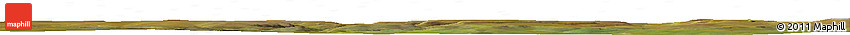 Satellite Horizon Map of the Area around 70° 13' 33" N, 97° 49' 29" E