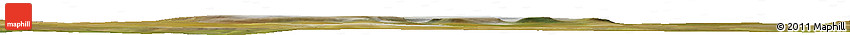 Satellite Horizon Map of the Area around 70° 13' 33" N, 99° 31' 30" E
