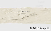 Shaded Relief Panoramic Map of the area around 70° 13' 33" N, 99° 31' 30" E