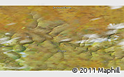 Satellite 3D Map of the area around 70° 31' 2" N, 108° 1' 30" E