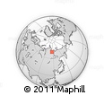 Outline Map of the Area around 70° 31' 2" N, 115° 40' 30" E, rectangular outline