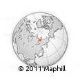 Outline Map of the Area around 70° 31' 2" N, 132° 40' 30" E, rectangular outline