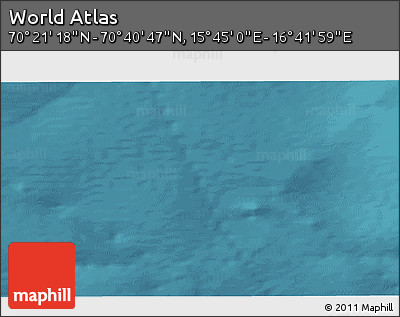 Satellite 3D Map of the Area around 70° 31' 2" N, 16° 13' 30" E