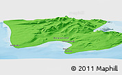 Political Panoramic Map of Ittoqqortoormiit