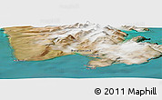 Satellite Panoramic Map of Ittoqqortoormiit