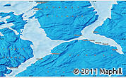 Political Map of the area around 70° 31' 2" N, 23° 52' 30" E
