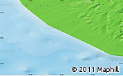 Political Map of the area around 70° 31' 2" N, 23° 43' 30" W
