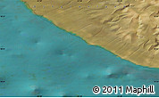 Satellite Map of the area around 70° 31' 2" N, 23° 43' 30" W