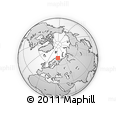 Outline Map of the Area around 70° 31' 2" N, 33° 13' 30" E, rectangular outline