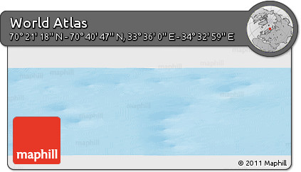 Physical Panoramic Map of the Area around 70° 31' 2" N, 34° 4' 30" E