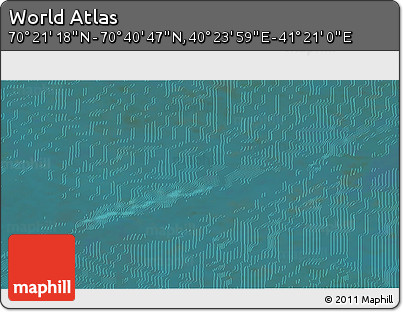 Satellite 3D Map of the Area around 70° 31' 2" N, 40° 52' 30" E