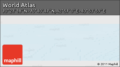 Physical Panoramic Map of the Area around 70° 31' 2" N, 43° 25' 29" E