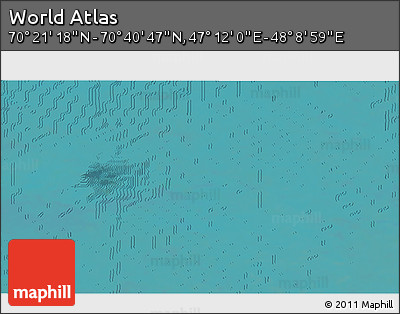 Satellite 3D Map of the Area around 70° 31' 2" N, 47° 40' 29" E