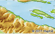 Physical Map of Uummannatsiaq