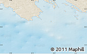 Shaded Relief Map of the area around 70° 31' 2" N, 55° 19' 30" E