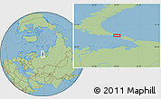 Savanna Style Location Map of the area around 70° 31' 2" N, 57° 52' 30" E