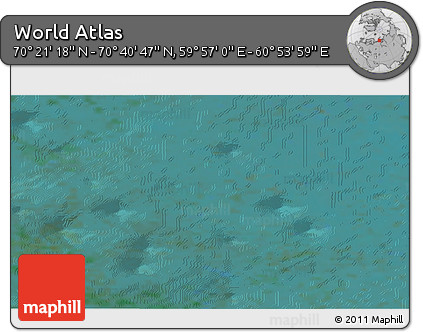 Satellite 3D Map of the Area around 70° 31' 2" N, 60° 25' 29" E