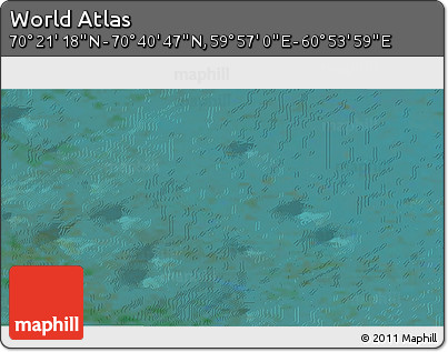Satellite 3D Map of the Area around 70° 31' 2" N, 60° 25' 29" E