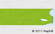 Physical Panoramic Map of the area around 70° 31' 2" N, 72° 19' 29" E