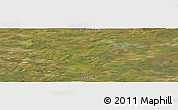 Satellite Panoramic Map of the area around 70° 31' 2" N, 75° 43' 29" E
