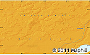 Political Map of the area around 70° 31' 2" N, 88° 28' 29" E