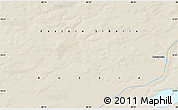 Shaded Relief Map of the area around 70° 31' 2" N, 88° 28' 29" E