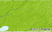 Physical Map of the area around 70° 31' 2" N, 89° 19' 29" E