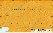 Political Map of the area around 70° 31' 2" N, 89° 19' 29" E