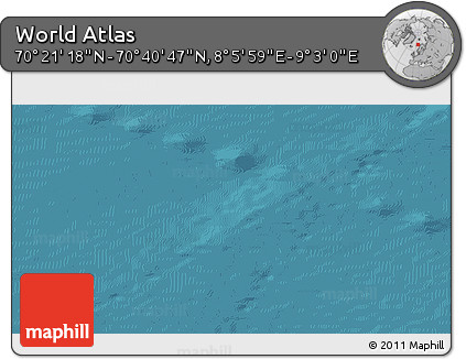 Satellite 3D Map of the Area around 70° 31' 2" N, 8° 34' 29" E