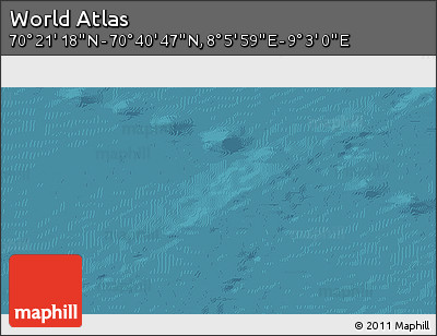 Satellite 3D Map of the Area around 70° 31' 2" N, 8° 34' 29" E