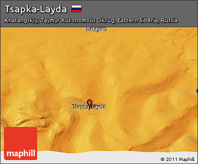 Political 3D Map of Tsapka-Layda