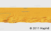 Political Panoramic Map of the area around 70° 31' 2" N, 96° 7' 30" E