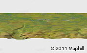 Satellite Panoramic Map of the area around 70° 31' 2" N, 96° 7' 30" E