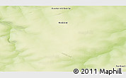 Physical 3D Map of the area around 70° 48' 25" N, 109° 43' 29" E