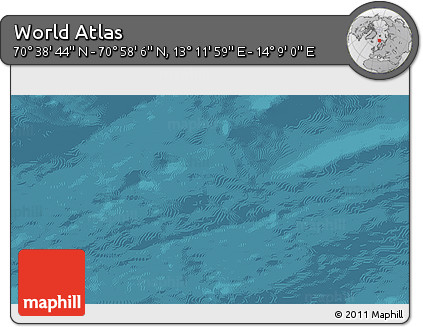 Satellite 3D Map of the Area around 70° 48' 25" N, 13° 40' 30" E