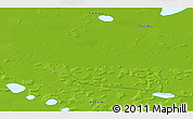 Physical 3D Map of the area around 70° 48' 25" N, 147° 7' 30" E